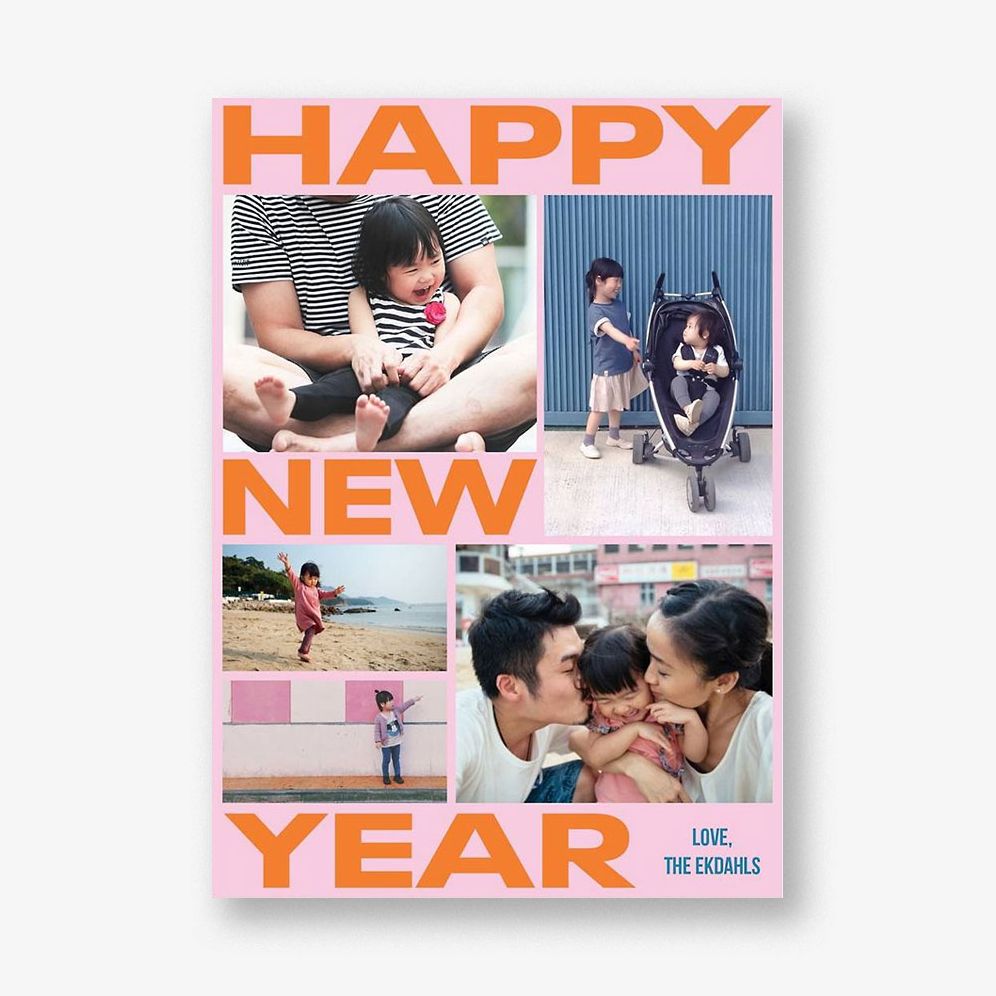 Biggest News Holiday Photo Card