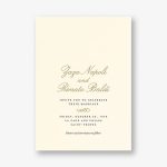 Natural Love Wedding Invitation