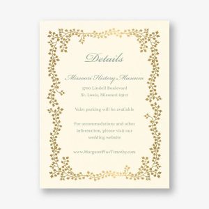 English Ivy Information Card