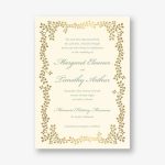 English Ivy Wedding Invitation