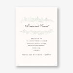 Good Vines Wedding Invitation