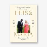 Simply Us Cream Wedding Invitation