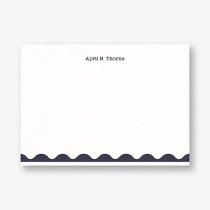 Earthen Scallops Stationery