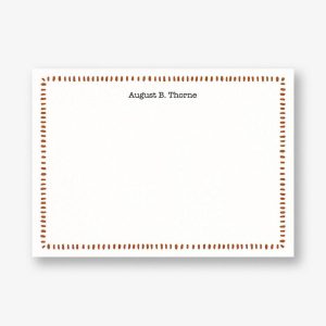 Earthen Dashes Stationery