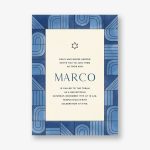 Tefillin Bar Mitzvah Invitaiton