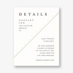 Adored Information Card