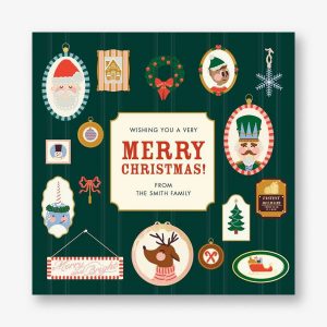 North Pole Portraits Holiday Card