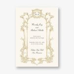 Baroque Frame Wedding Invitation