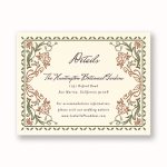 Ornamental Autumn Information Card