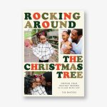Rocking Around Holiday Photo Card