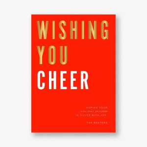 Bold in Gold Holiday Card