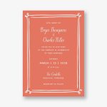 Whimsical Hand Drawn Border Invitation