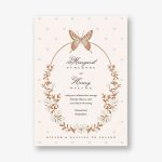Wing of Love Wedding Invitation