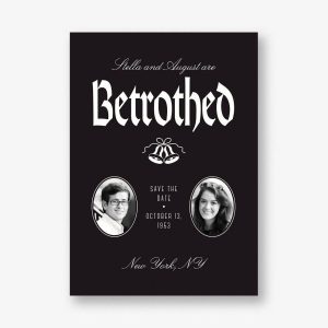 Betrothal Save the Date