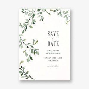 Leaflet Save the Date