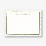 Doodle Dotted Border Stationery
