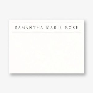 Simple Stroke Stationery