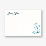 Blue Hydrangea Stationery