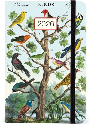 2026 Cavallini Birds Weekly Planner
