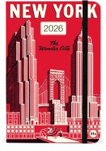 2026 Cavallini NYC Weekly Planner
