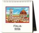 2026 Cavallini Italia Desk Calendar