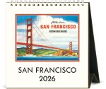 2026 Cavallini San Francisco Desk Calendar