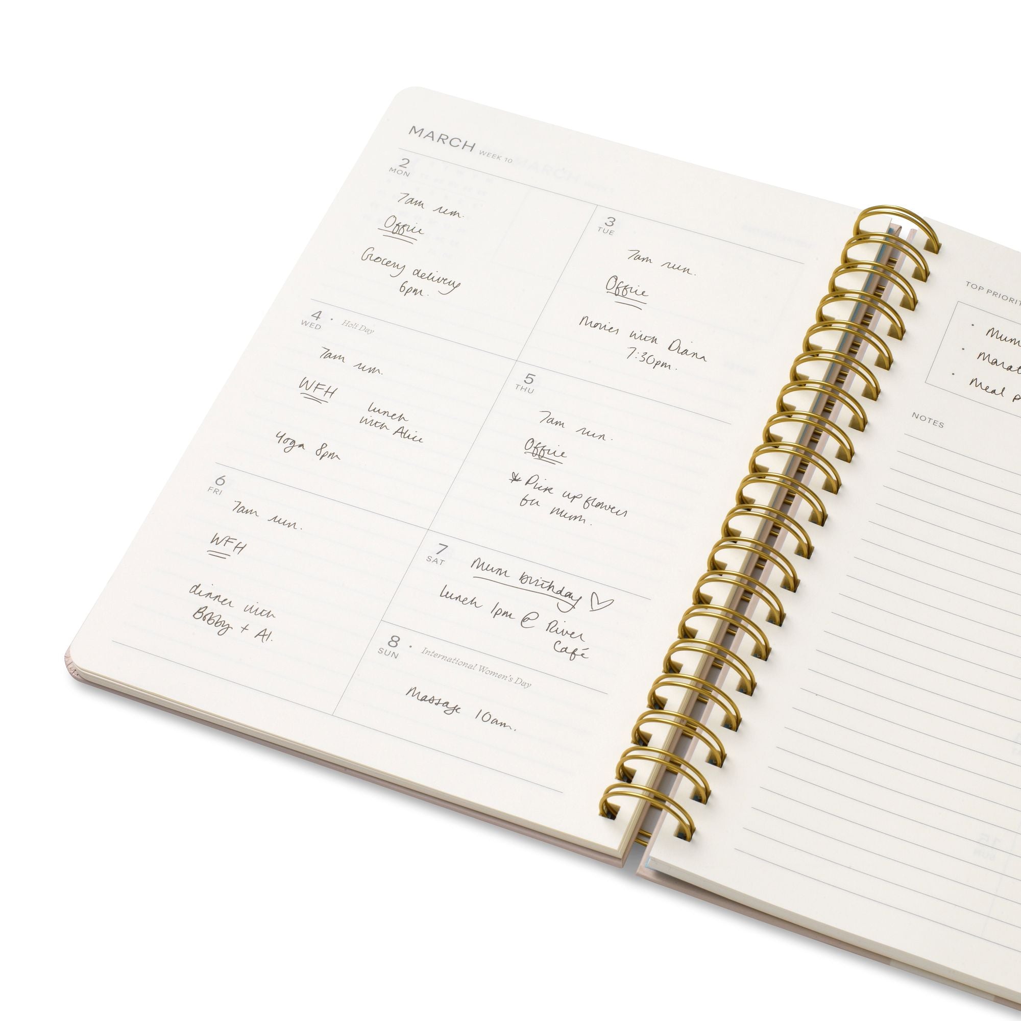 2026 Italian Summer B5 Spiral Calendar Year Planner - Image 3