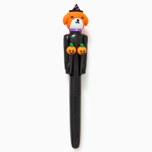 Witch Dog Halloween Punching Pen