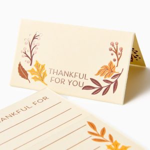 Thankful Fill-In Placecards