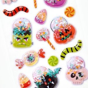 Trick or Treat Shaker Sticker Sheet