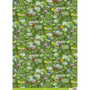 Wild Garden Flat Wrap