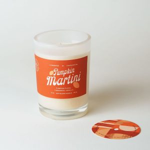 Rewined Pumpkin Martini Candle 6 oz