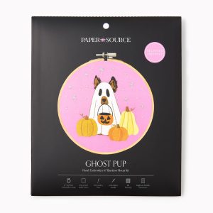 Ghost Pup Embroidery Kit