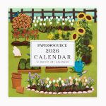 2026 Paper Source Art Grid Calendar