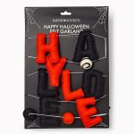 Happy Halloween Felt garland