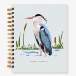 12-Month Great Heron Custom Planner