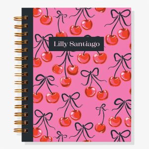 12-Month Cherries Custom Planner
