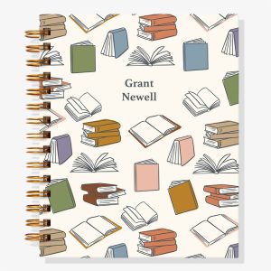 12-Month Books Custom Planner