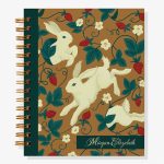 12-Month Strawberry Bunnies Custom Planner