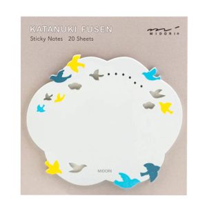 Midori Sticky Notes - Die-Cut Birds