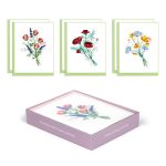 Quilling Wildflowers Stationery Set
