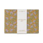 Vintage Floral Scalloped Notecard Set