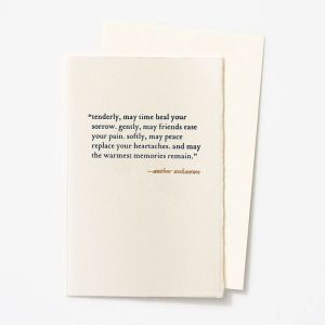 Warmest Memories Remain Sympathy Card