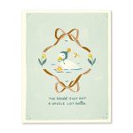 Whole Lot Cuter Duckling Baby Card