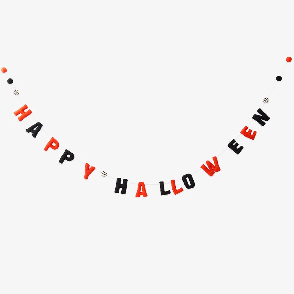 Happy Halloween Felt garland - Image 2