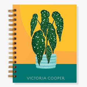 12-Month Begonia Custom Planner