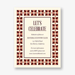 Floral Tile Bat Mitzvah Information