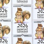 2026 Swimsuit Calendar by Paper Wilderness