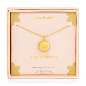 Mini XO Engraved Locket
