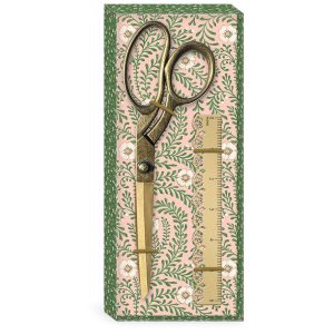 Gold Scissor & Ruler Gift Set